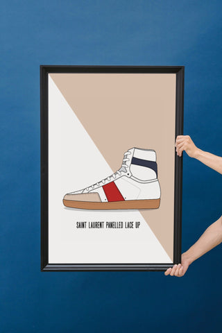 Saint Laurent Lace Up